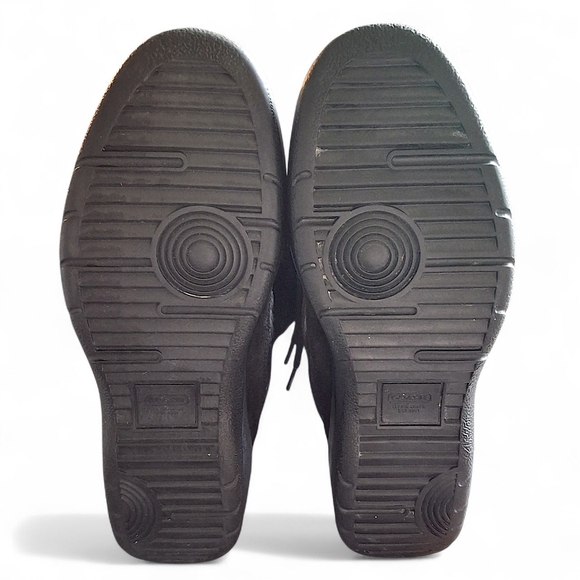 Coach Lizzie Signature Faux Fur Winter Boots Black Size 9 EUC - Picture 7 of 15